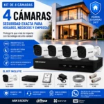 Kit de 4 Cámaras
