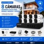 Kit de 8 Cámaras